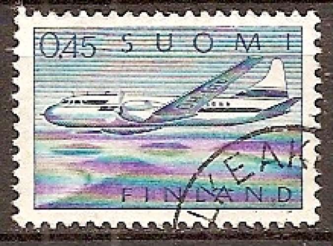 finlande ... P.A. n° 8  obliteré ... 1963