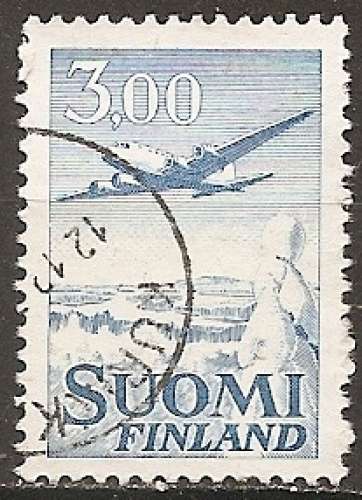 finlande ... P.A. n° 9  obliteré ... 1963