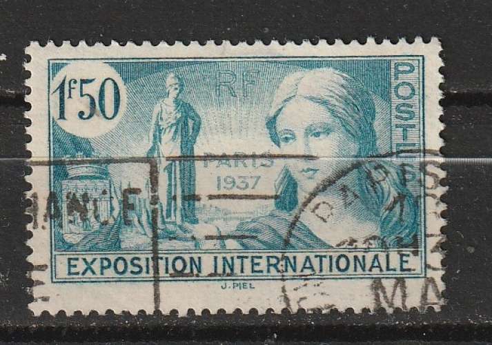 France 1937 YT 336 Exposition internationale