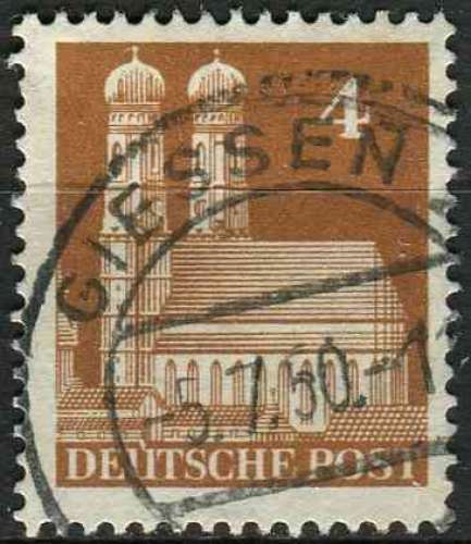 ALLEMAGNE BIZONE 1948 OBLITERE N° 42A