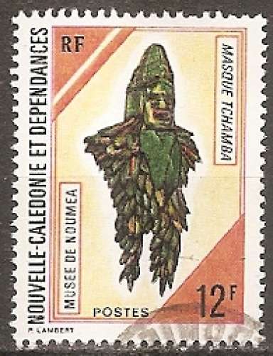 nouvelle-caledonie ... n° 384  obliteré ... 1972 