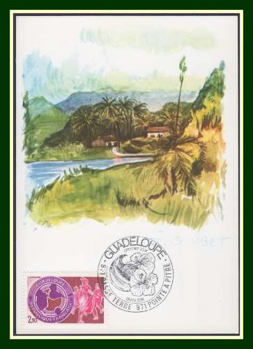 Carte Maximum  N° 2302 Guadeloupe 1984