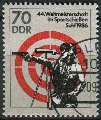 ALLEMAGNE RDA 1986 OBLITERE N° 2667