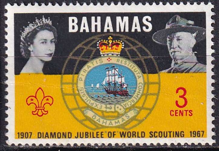 bahamas ... n° 256  neuf* ... 1967