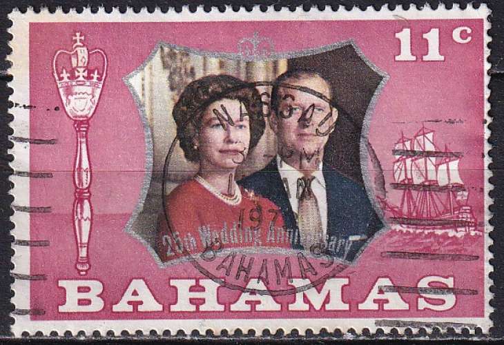 bahamas ... n° 332  obliteré ... 1972