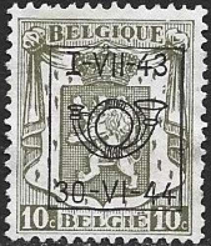 Belgique - 1943 - PRE 504 (*) - MNG - NSG - No gum