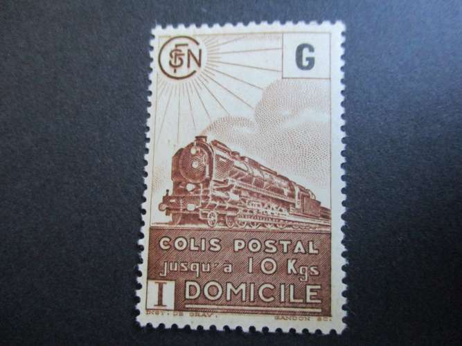 france colis postaux y & t 202 ** 1943