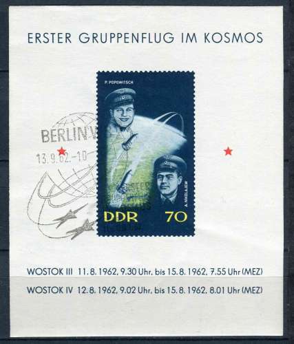 ALLEMAGNE RDA 1962 OBLITERE BF N° 11