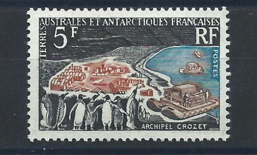 T.A.A.F. N°20** (MNH) 1963 - Archipel Crozet