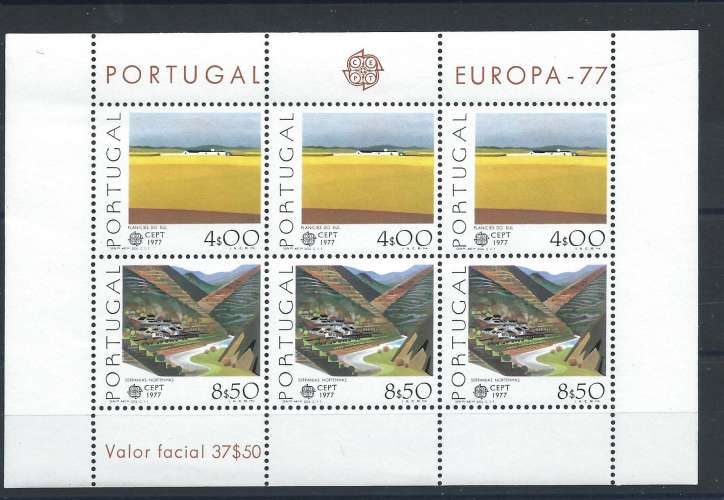 Portugal Bloc N°20** (MNH) 1977 - Europa 