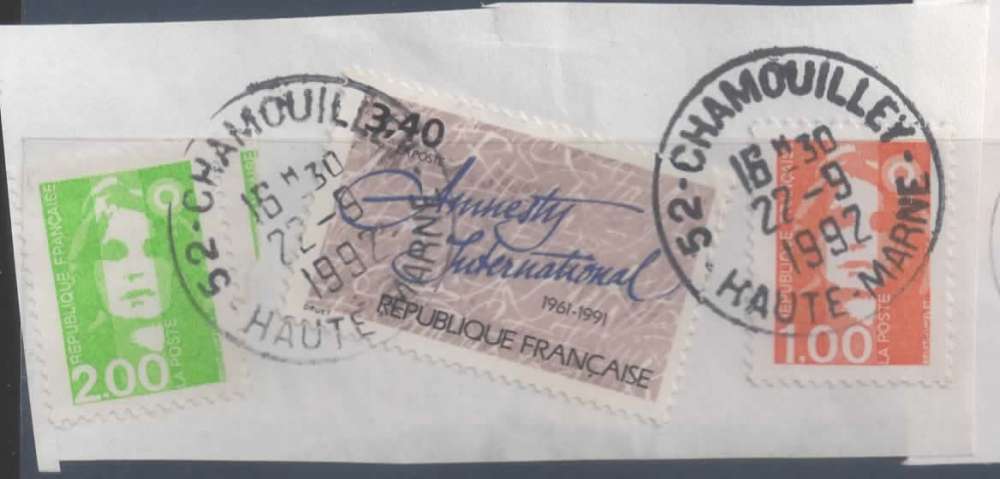 FRANCE 1992 N° 2618 20 2728   OBL  VOIR SCAN 