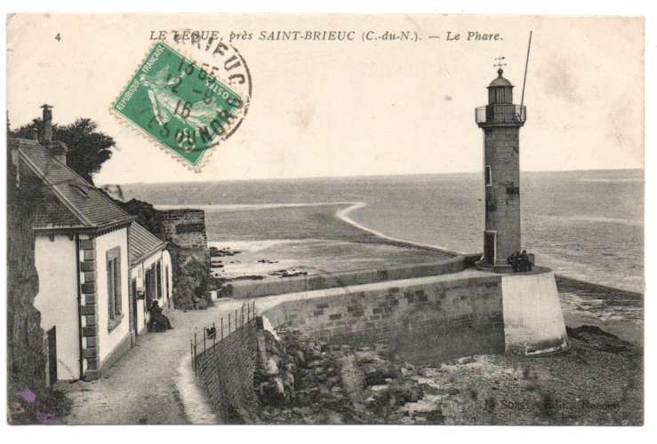 cpa  22 Le Lègué près Saint-Brieuc Le Phare