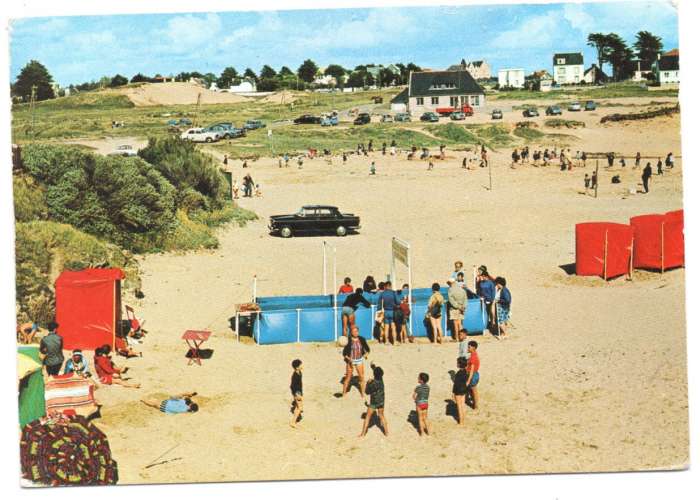 cpm 29 Le Pouldu Plage du Kerrou ( automobile )