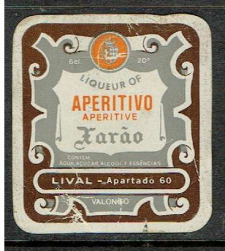 PORTUGAL - ÉTIQUETTE DE MIGNONETTE LIQUEUR XARÃO APÉRITIF DEPUIS 1982.