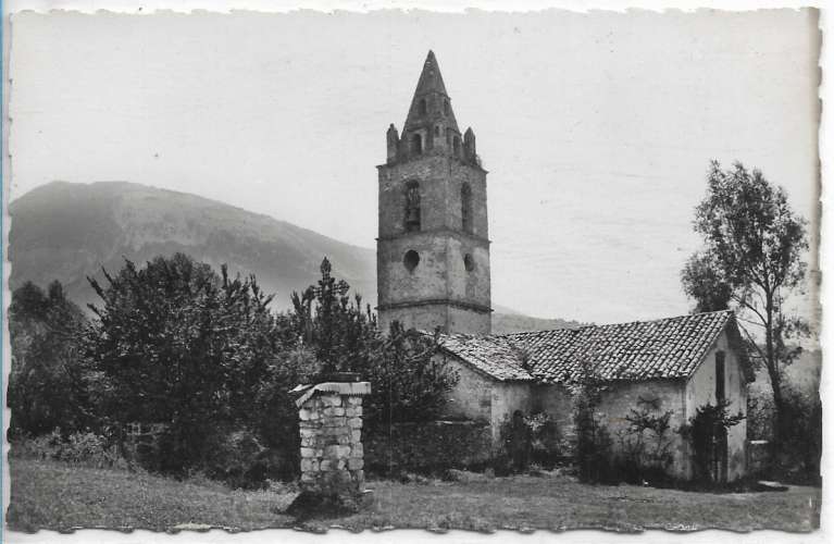 CPSM - BARRÊME-TARTONNE - Église N.D. d'Entraigues