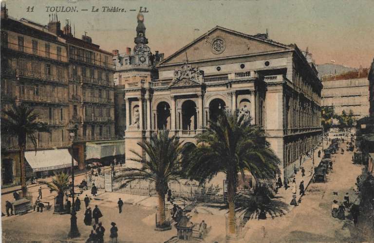 CPA - TOULON. - Le Théâtre.