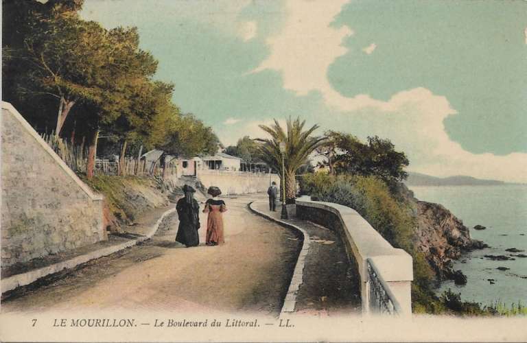 CPA - TOULON. - Le Mourillon, Le Boulevard du Littoral.