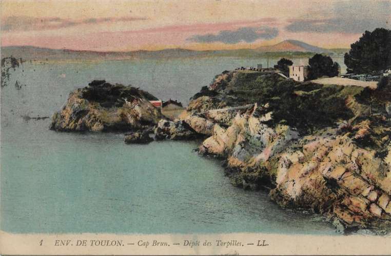 CPA - ENVIRON DE TOULON. - Cap Brun, Dépôt des Torpilles.