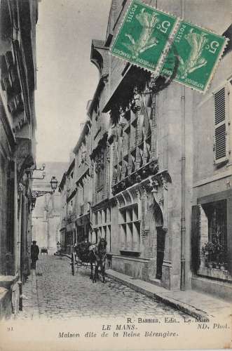 CPA - LE MANS. - Maison Dite de la Reine Bérengère.