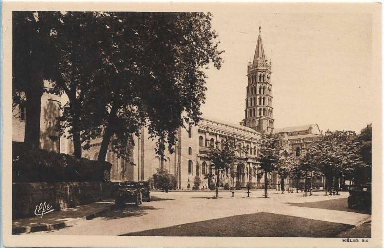 CPA - TOULOUSE. - Basilique Saint-Sernin (XIe et XIIe Siècles).