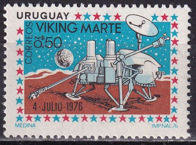 uruguay ... n° 960  neuf* ... 1976