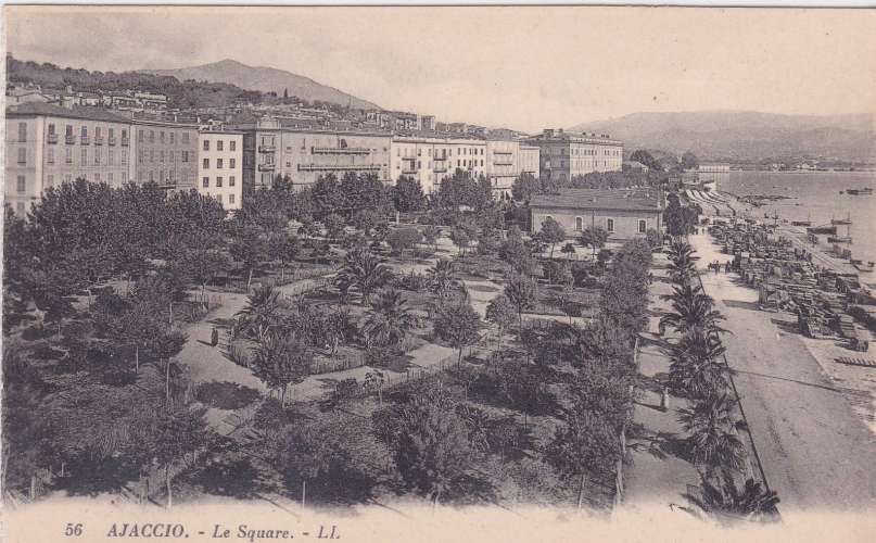 CPA - AJACCIO - Le Square.