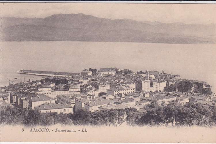 CPA - AJACCIO - Panorama.