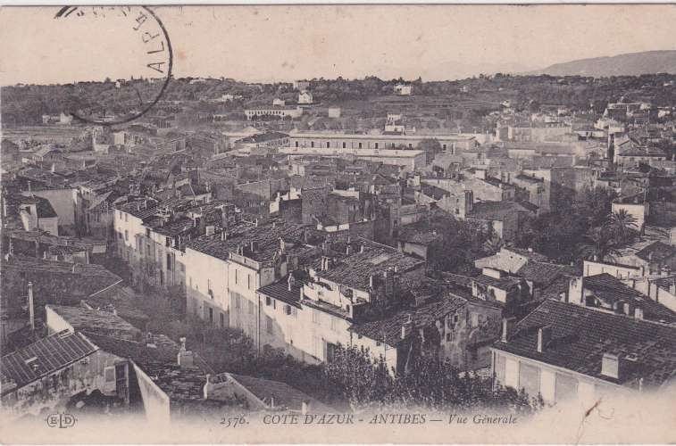 CPA - ANTIBES - Vue Générale.