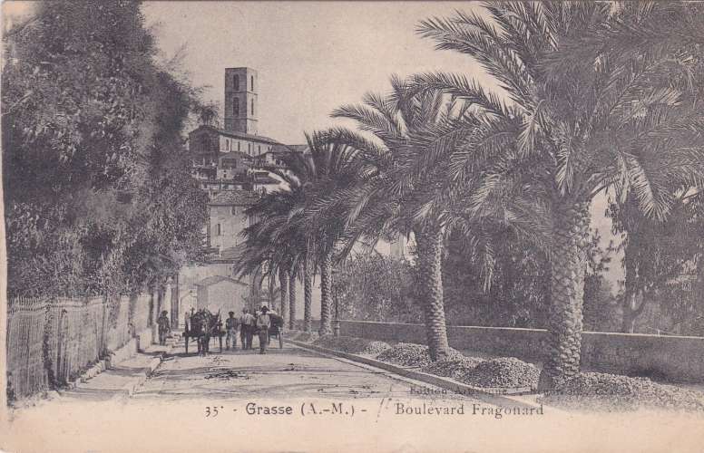 CPA - GRASSE - Boulevard Fragonard.