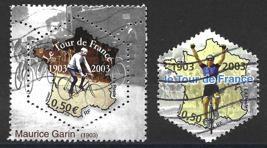 FRANCE 2003 - Y & T : 3582, 3583 - Tour de France