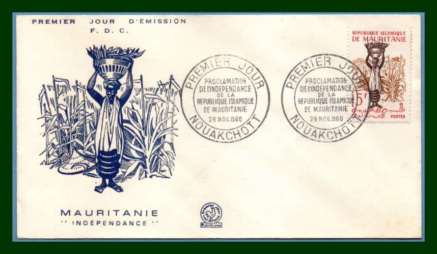 Mauritanie  Indépendance 1960 N° 145 Récolte Mil 