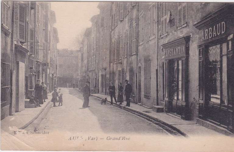 CPA - AUPS - Grand Rue.