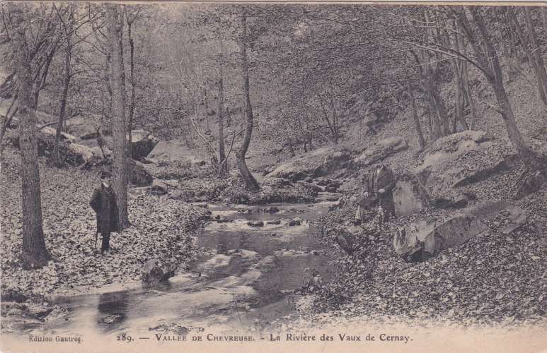 CPA - LES VAUX DE CERNAY - Vallée de Chevreuse, La Rivière.