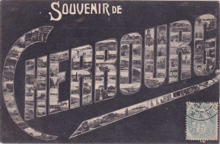 CPA - CHERBOURG - Souvenir De...