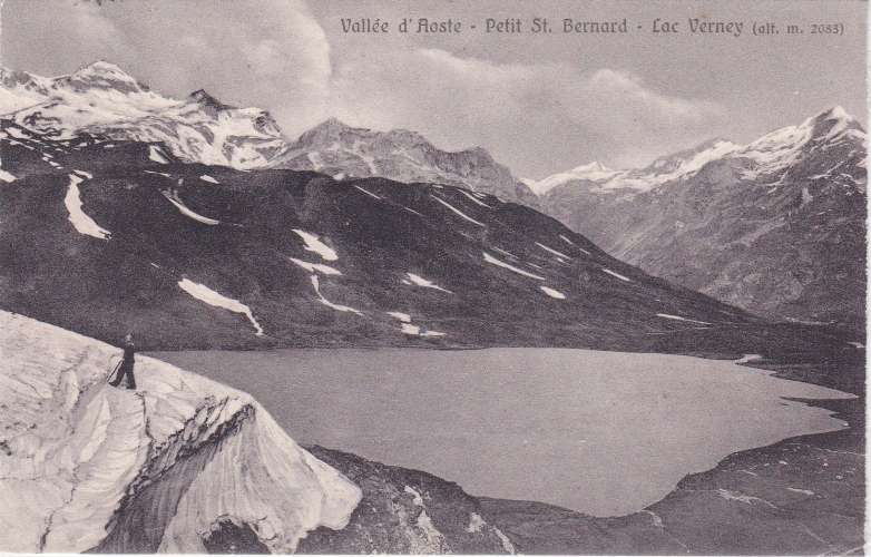 CPA - VALLEE D'AOSTE - Petit St Bernard Lac Verney.