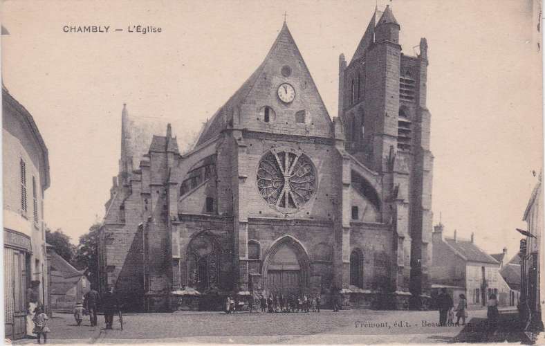 CPA - CHAMBLY - l'Église.