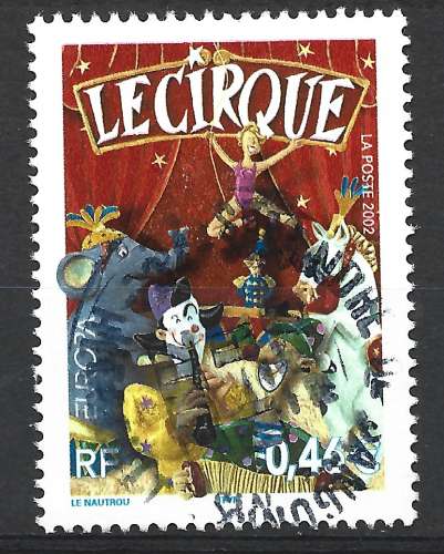 FRANCE 2002 - Y & T : 3466 - Le cirque