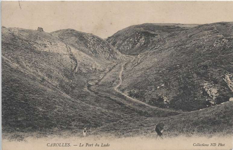 CPA - CAROLLES - Le Port du Lude