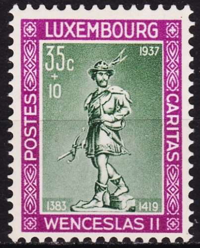 Luxembourg - Année 1937 - Y&T N°295**