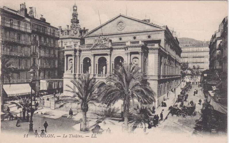 CPA - TOULON - Le Théâtre.