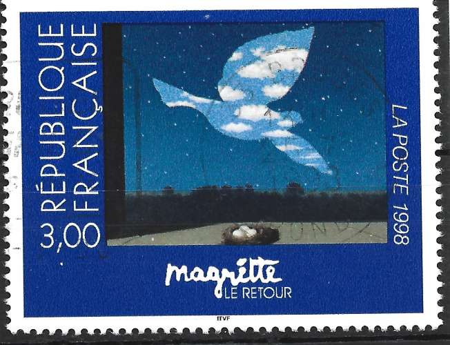 France 1998- Y & T 3145 - Magritte