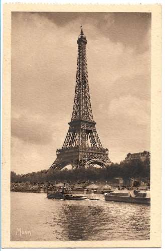 CPA - PARIS - La Tour Eiffel.