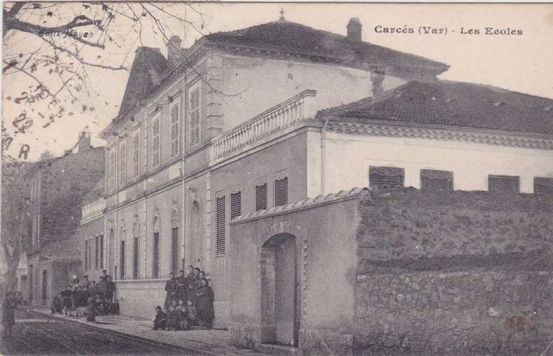 CPA - CARCÉS - Les Écoles.