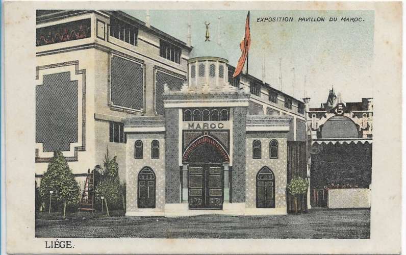 CPA - LIÈGE (Belgique) - Exposition Universelle de 1905, Pavillon du Maroc.