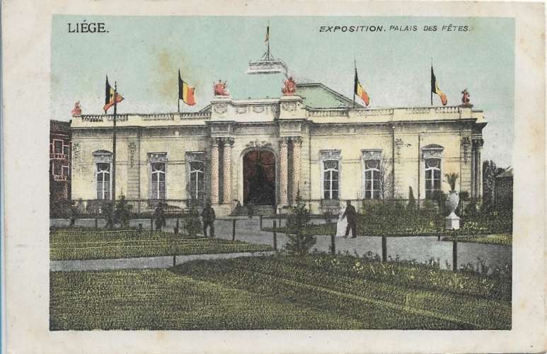 CPA - LIÈGE (Belgique) - Exposition Universelle de 1905, Palais des Fêtes.