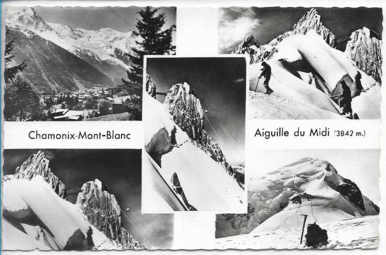 CPA - CHAMONIX MONT-BLANC - Multi-Vues.