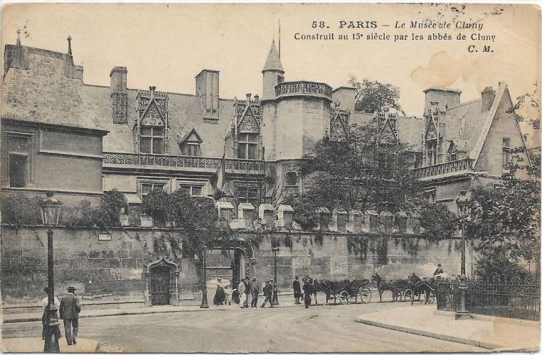 CPA - PARIS - Le Musée de Cluny.