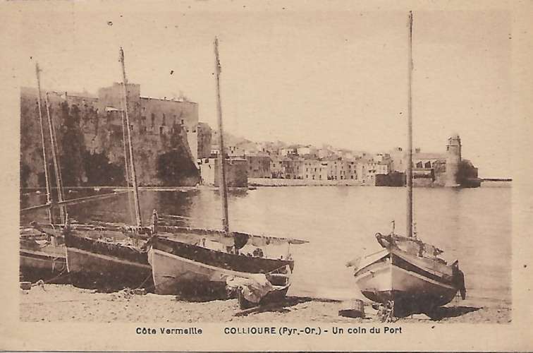 CPA - COLLIOURE - Un Coin de Port.