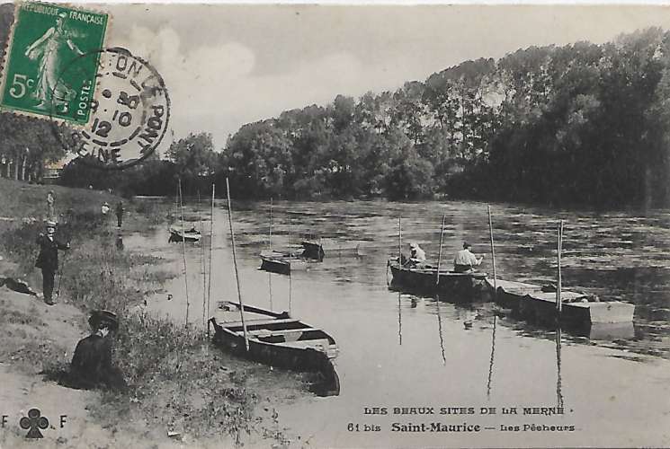 CPA - SAINT MAURICE - Des Pêcheurs.