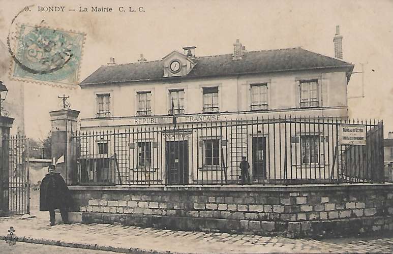 CPA - BONDY - La Mairie.